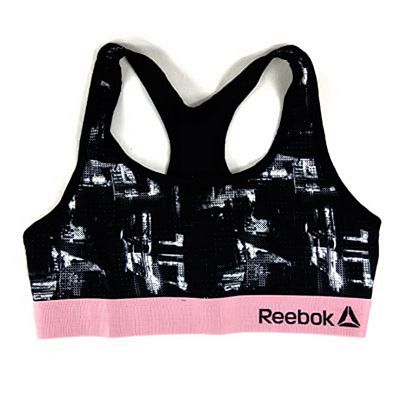 Reebok Sports Crop Top Marion Schwarz