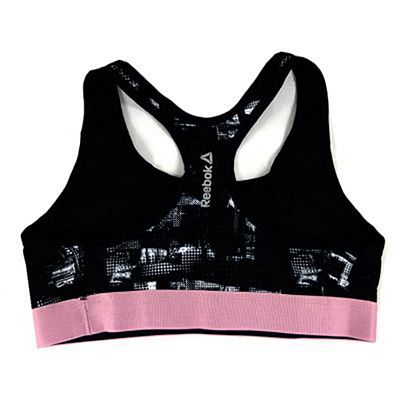 Reebok Sports Crop Top Marion Svart