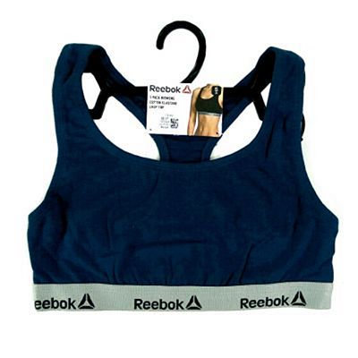 Reebok Sports Crop Top Trixie Navy Blu