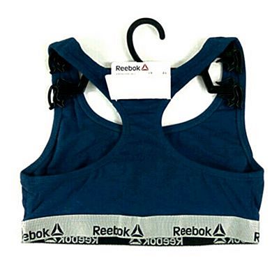 Reebok Sports Crop Top Trixie Navy Blu