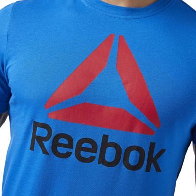 Reebok Stacked Tee Blau