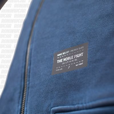 Reebok The Noble Fight Full-Zip Hoodie Blue