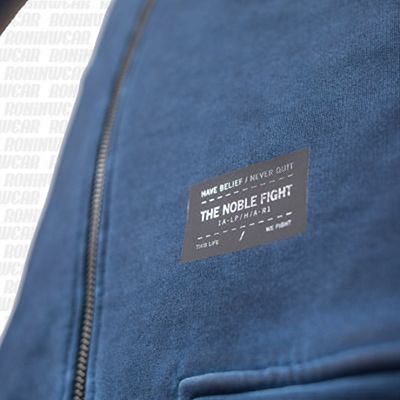 Reebok The Noble Fight Full-Zip Hoodie Blu