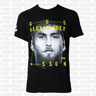 Reebok UFC Alexander Gustafsson Fighter T-shirt Nero