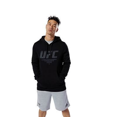 Reebok UFC Fan Gear Hoodie Fekete