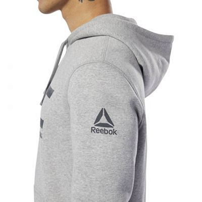 Reebok UFC Fan Gear Hoodie Grigio