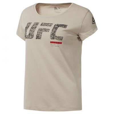 sudadera reebok ufc mujer beige