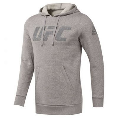 Reebok UFC FG Pullover Hoodie Grau