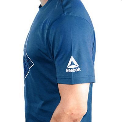 Reebok UFC FG Text Tee Azul