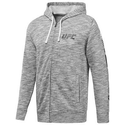 Reebok UFC FG Zip Hoodie Grå