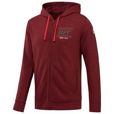 Reebok UFC FG Zip Hoodie Piros