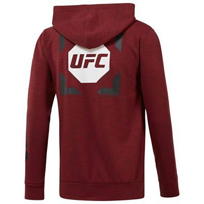 Reebok UFC FG Zip Hoodie Röd