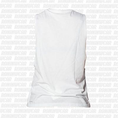 Reebok Ufc Logo Tank T-shirt Blanco