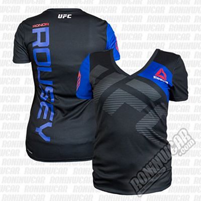 Reebok UFC Ronda Rousey Jersey Svart