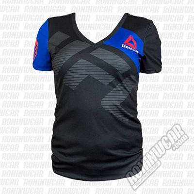 Reebok UFC Ronda Rousey Jersey Preto