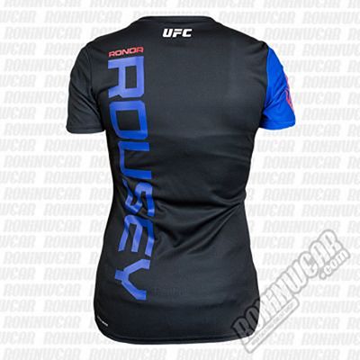 Reebok UFC Ronda Rousey Jersey Nero