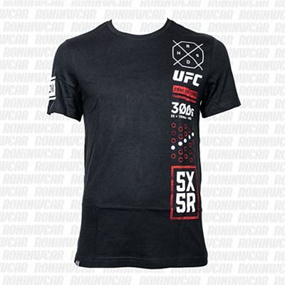 Reebok UFC Ultimate Fan 5X5R T-shirt Schwarz