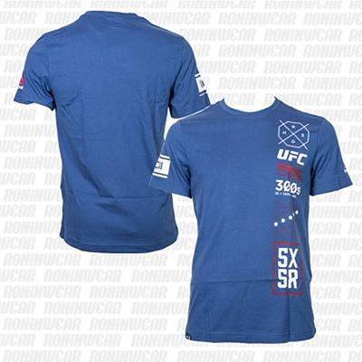 Reebok UFC Ultimate Fan 5X5R T-shirt Azul