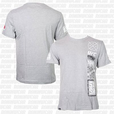 Reebok UFC Ultimate Fan 5X5R T-shirt Gris