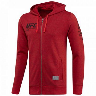 Reebok UFC Ultimate Fan Full Zip Röd