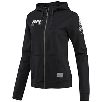 Reebok UFC Ultimate Fan Full Zip Women Fekete