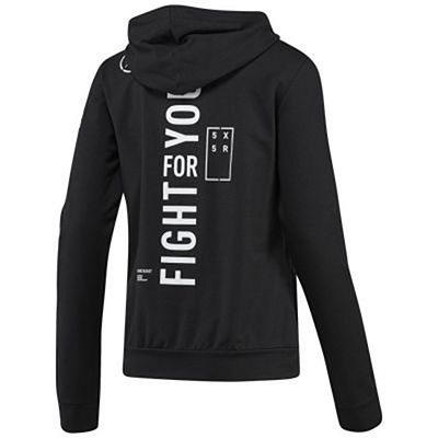 Reebok UFC Ultimate Fan Full Zip Women Nero