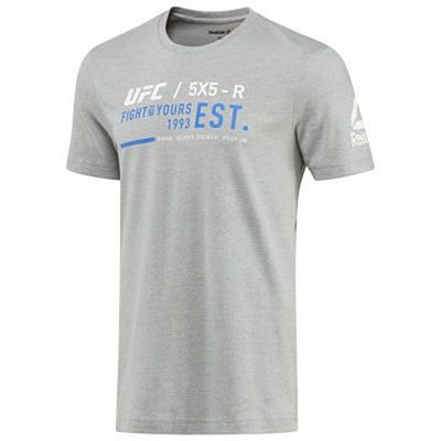 Reebok UFC Ultimate Fan Graphic Tee Cinza