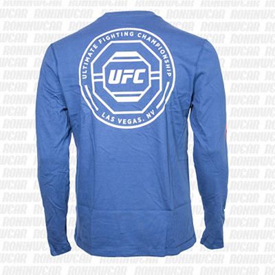 Reebok UFC Ultimate Fan LS T-shirt Azul