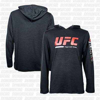 Reebok UFC Ultimate Fan Pullover Fekete