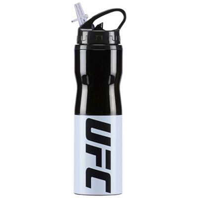 Reebok Waterbottle UFC Nero-Bianco