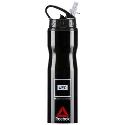 Reebok Waterbottle UFC Nero-Bianco