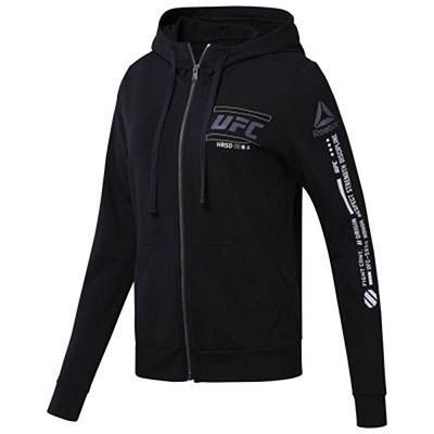 Reebok Women UFC FG Zip Hoodie Black