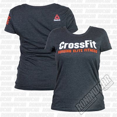 Reebok Womens Crossfit Póló Fekete