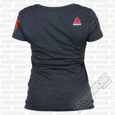 Reebok Womens Crossfit Póló Fekete