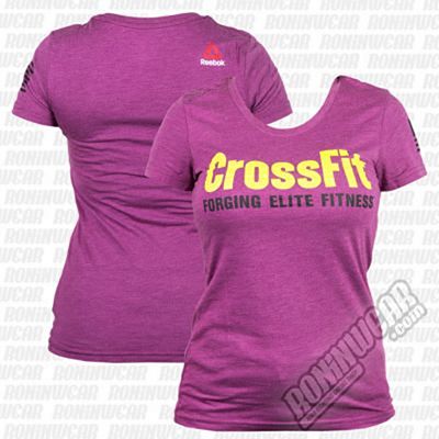 Reebok Womens Crossfit Póló Lila