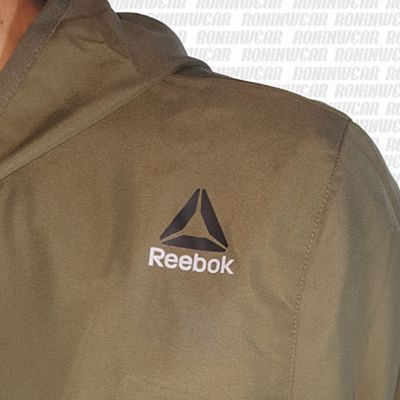 Reebok Woven Tracksuit Army Grau-Schwarz