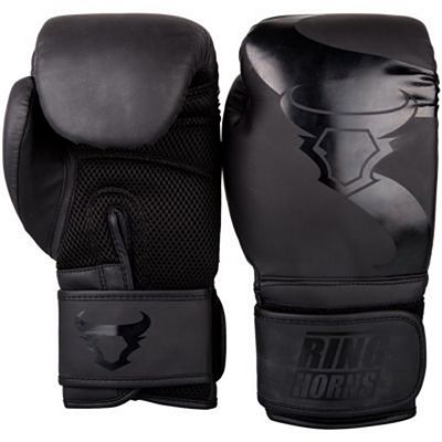 Ringhorns Charger Boxing Gloves Black-Black