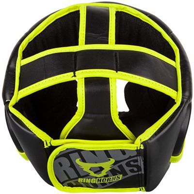 Ringhorns Charger Headgear Nero-Giallo