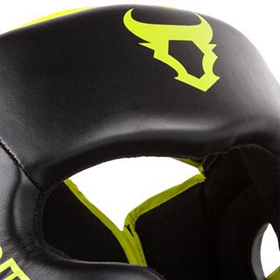 Ringhorns Charger Headgear Preto-Amarelo