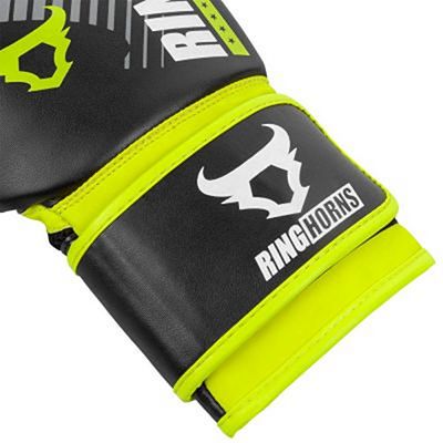 Ringhorns Charger MX Boxing Gloves Nero-Giallo