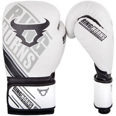 Ringhorns Nitro Boxing Gloves Blanc