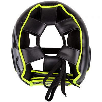 Ringhorns Nitro Headgear Nero-Giallo