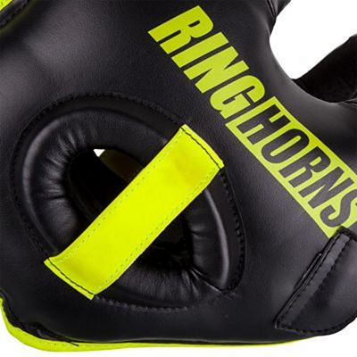 Ringhorns Nitro Headgear Black-Yellow