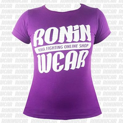 RoninWear Big Logo S-17 Girls Morado