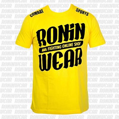 RoninWear Big Logo S-17 Kids Gelb-Schwarz