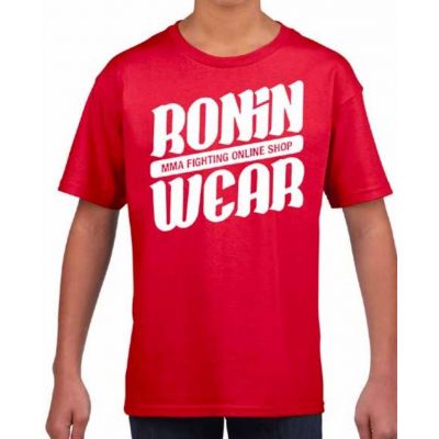 RoninWear Big Logo S-22 Kids Rouge