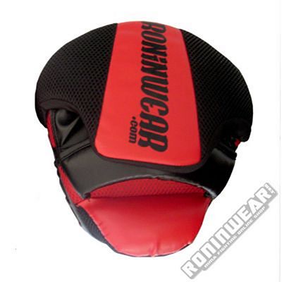 RoninWear Focus Mitts Rojo-Negro