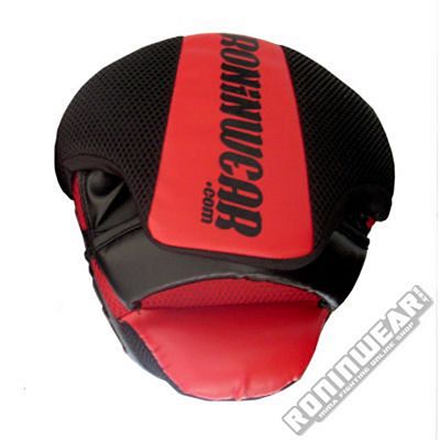 RoninWear Focus Mitts Vermelho-Preto