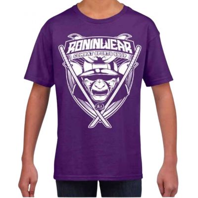 RoninWear Samurai Shield T-shirt Kids Viola