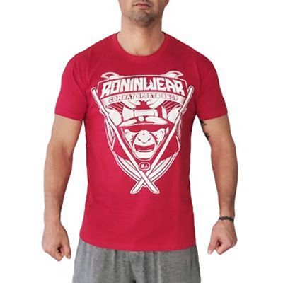 RoninWear Samurai Shield T-shirt Piros